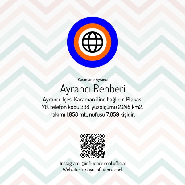 Ayrancı Rehberi › Karaman | Turizm ve Seyahat Rehberi