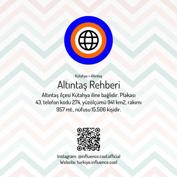 Altıntaş Rehberi › Kütahya | Turizm ve Seyahat Rehberi