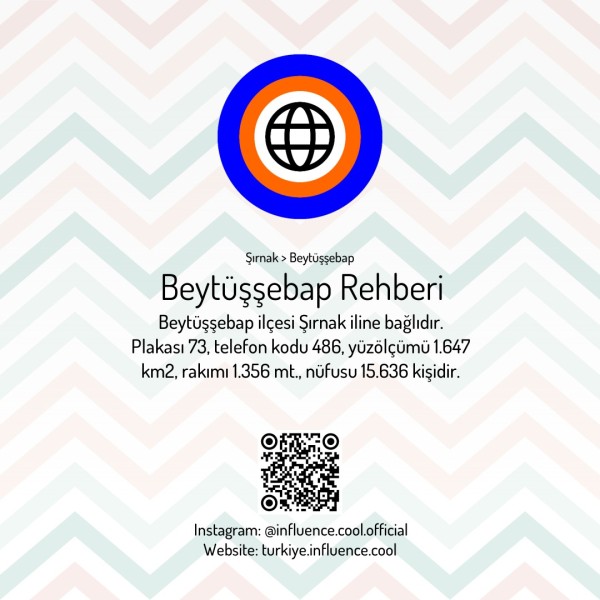 Beytüşşebap Rehberi › Şırnak | Turizm ve Seyahat Rehberi